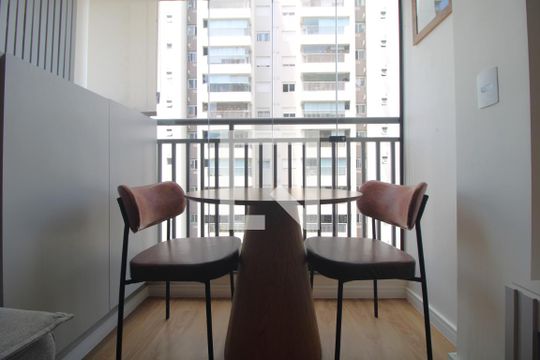 Sala de apartamento à venda com 1 quarto, 29m² em Vila Santa Catarina, São Paulo