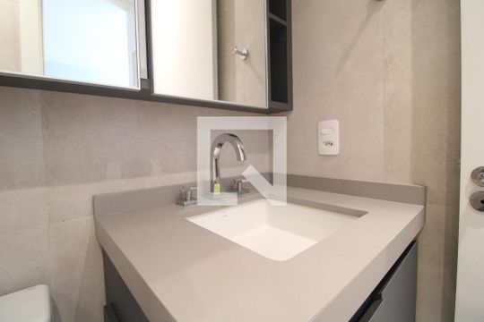 Banheiro de apartamento à venda com 1 quarto, 29m² em Vila Santa Catarina, São Paulo