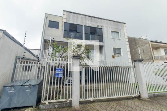 Fachada do Prédio de apartamento para alugar com 1 quarto, 27m² em Fazendinha, Curitiba