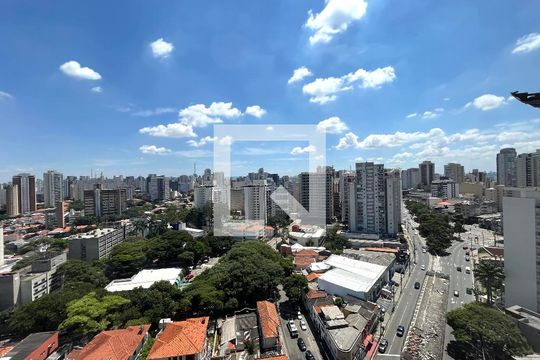 Vista quarto de apartamento à venda com 1 quarto, 35m² em Vila Clementino, São Paulo