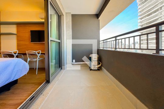 Varanda de apartamento para alugar com 1 quarto, 27m² em Vila Mariana, São Paulo