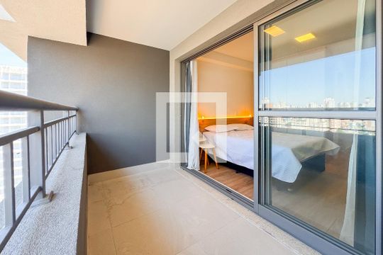 Varanda de apartamento para alugar com 1 quarto, 27m² em Vila Mariana, São Paulo