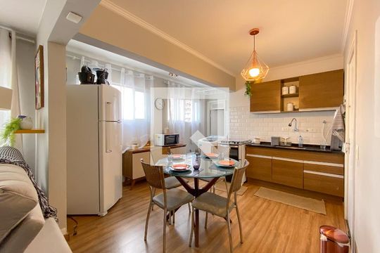 Sala/Cozinha de apartamento para alugar com 2 quartos, 70m² em Butantã, São Paulo