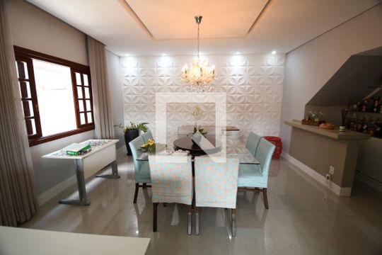 Sala de Jantar de casa à venda com 4 quartos, 400m² em Parque das Universidades, Campinas