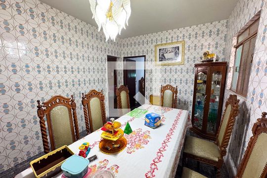 Sala de Jantar de casa à venda com 5 quartos, 326m² em Bairro da Glória, Contagem