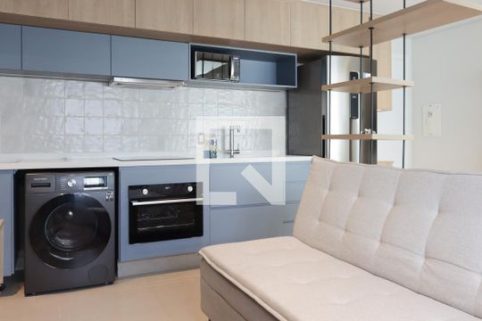 Studio de apartamento para alugar com 1 quarto, 40m² em Indianópolis, São Paulo