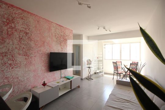 Sala de apartamento à venda com 2 quartos, 100m² em Graça, Belo Horizonte