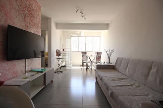 Sala de apartamento à venda com 2 quartos, 100m² em Graça, Belo Horizonte