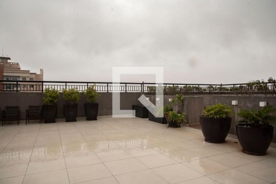Área comum - Rooftop de apartamento para alugar com 1 quarto, 26m² em Mirandópolis, São Paulo