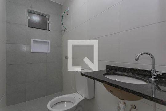 Banheiro de apartamento à venda com 1 quarto, 27m² em Vila Moinho Velho, São Paulo