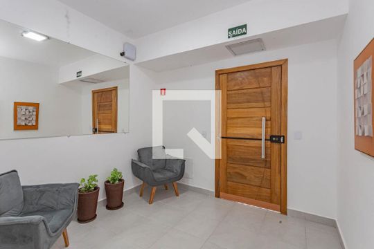 Hall de entrada de apartamento à venda com 1 quarto, 29m² em Vila Moinho Velho, São Paulo