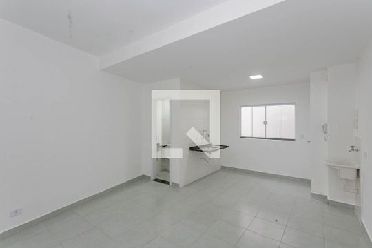 Sala/Quarto/ de apartamento à venda com 1 quarto, 29m² em Vila Moinho Velho, São Paulo
