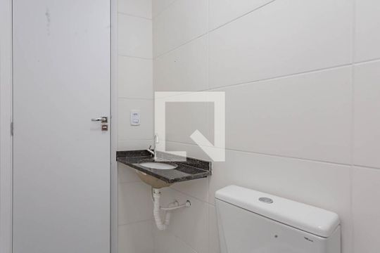 Banheiro de apartamento à venda com 1 quarto, 29m² em Vila Moinho Velho, São Paulo