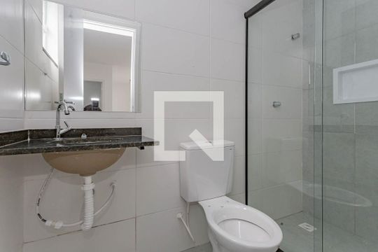 Banheiro de apartamento à venda com 2 quartos, 35m² em Vila Moinho Velho, São Paulo