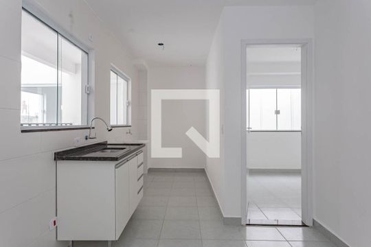 Sala/Cozinha de apartamento para alugar com 2 quartos, 34m² em Vila Moinho Velho, São Paulo