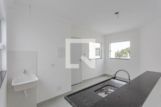 Sala e cozinha de apartamento à venda com 1 quarto, 31m² em Vila Moinho Velho, São Paulo