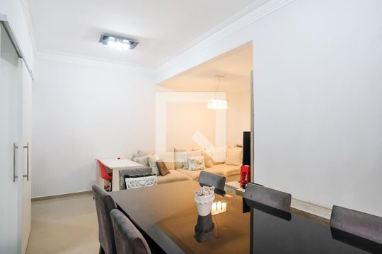 Sala de apartamento para alugar com 3 quartos, 92m² em Santa Maria, São Caetano do Sul
