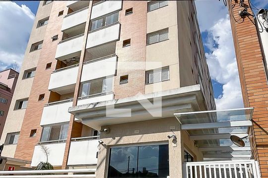 Fachada + plaquinha de apartamento para alugar com 3 quartos, 92m² em Santa Maria, São Caetano do Sul