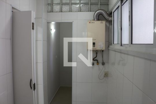 Área de Serviço de apartamento à venda com 3 quartos, 119m² em Santo Antônio, São Caetano do Sul