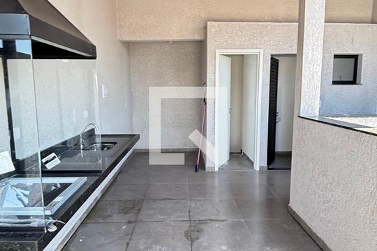Cobertura - Churrasqueira de apartamento à venda com 2 quartos, 106m² em Vila Curuçá, Santo André
