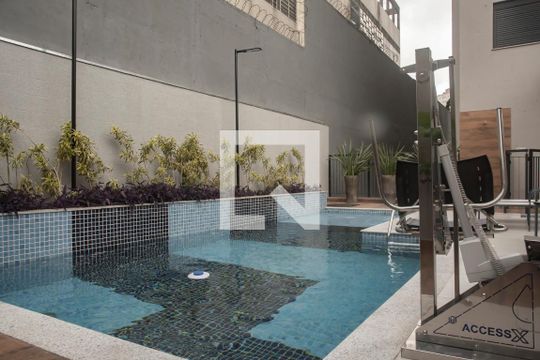 Área comum - Piscina de apartamento para alugar com 1 quarto, 26m² em Vila da Saúde, São Paulo