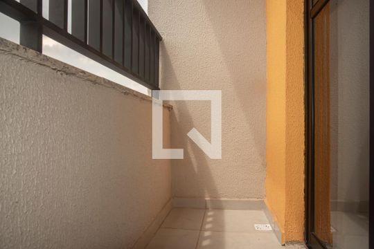 Varanda da Sala de apartamento para alugar com 1 quarto, 26m² em Vila da Saúde, São Paulo