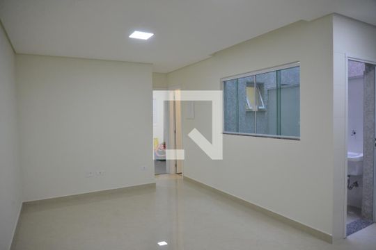 Sala de apartamento à venda com 2 quartos, 50m² em Vila Floresta, Santo André