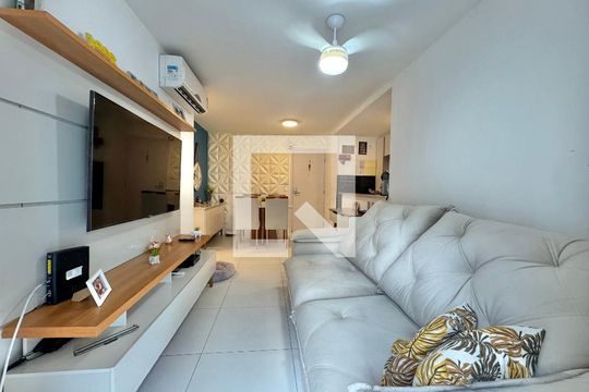 Sala de apartamento à venda com 2 quartos, 83m² em Recreio dos Bandeirantes, Rio de Janeiro