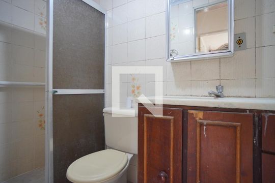 Banheiro Corredor de apartamento à venda com 2 quartos, 56m² em Jardim Sabará, Porto Alegre