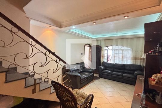 Sala de casa à venda com 3 quartos, 221m² em Jardim Ipanema, Santo André