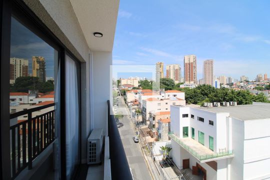 Studio - Varanda de kitnet/studio para alugar com 1 quarto, 28m² em Jardim Sao Paulo(zona Norte), São Paulo