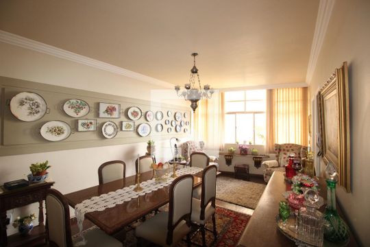 Sala de jantar  de apartamento para alugar com 4 quartos, 220m² em Anchieta, Belo Horizonte
