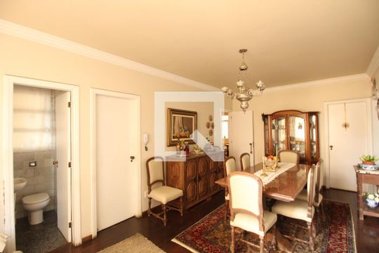 Sala de jantar  de apartamento para alugar com 4 quartos, 220m² em Anchieta, Belo Horizonte