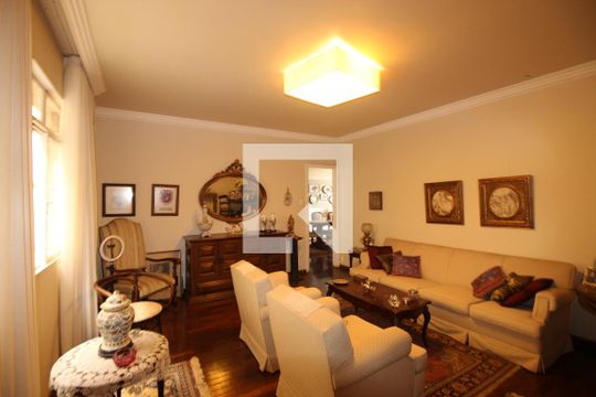 Sala  de apartamento para alugar com 4 quartos, 220m² em Anchieta, Belo Horizonte