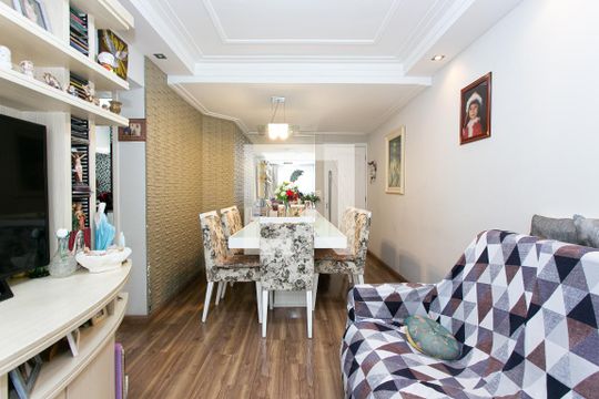 Sala de apartamento à venda com 3 quartos, 78m² em Vila Carrão, São Paulo