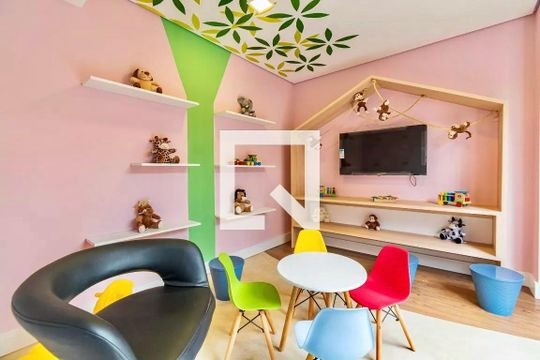 Área comum - Brinquedoteca de apartamento para alugar com 2 quartos, 40m² em Vila Mira, São Paulo