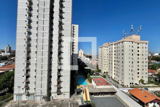 Vista da Sala de apartamento para alugar com 2 quartos, 40m² em Vila Mira, São Paulo