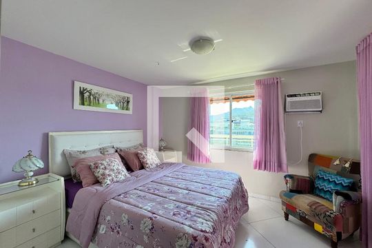 Suíte 1 de apartamento à venda com 3 quartos, 190m² em Recreio dos Bandeirantes, Rio de Janeiro