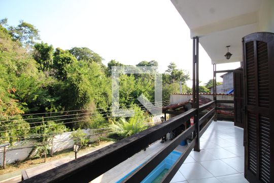 Sala - Varanda de casa de condomínio à venda com 4 quartos, 229m² em Freguesia (jacarepaguá), Rio de Janeiro
