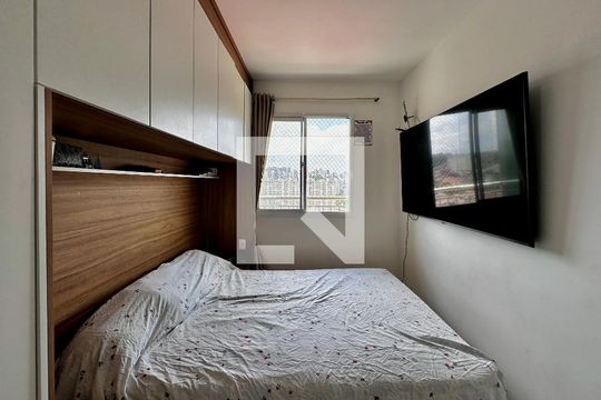 Suíte de apartamento à venda com 1 quarto, 32m² em Vila das Belezas, São Paulo