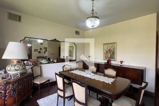 Sala de Jantar de casa à venda com 4 quartos, 485m² em Alto de Pinheiros, São Paulo
