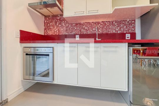 Cozinha - Armários de apartamento para alugar com 1 quarto, 60m² em Ipiranga, São Paulo