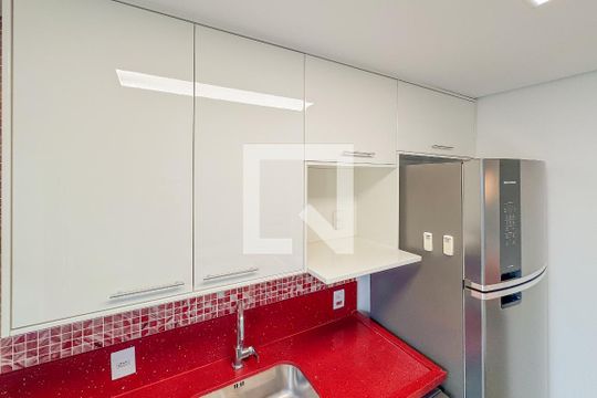 Cozinha - Armários de apartamento para alugar com 1 quarto, 60m² em Ipiranga, São Paulo