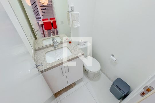Lavabo de apartamento para alugar com 1 quarto, 60m² em Ipiranga, São Paulo
