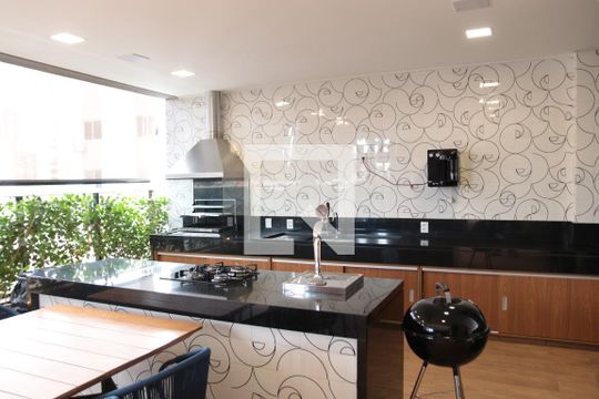 Área comum de apartamento para alugar com 4 quartos, 326m² em Setor Marista, Goiânia