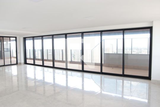 Sala de apartamento para alugar com 4 quartos, 326m² em Setor Marista, Goiânia