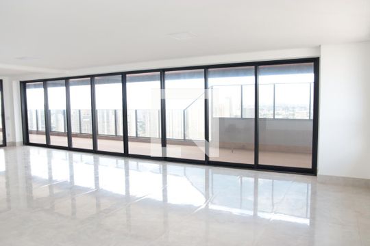 Sala de apartamento para alugar com 4 quartos, 326m² em Setor Marista, Goiânia