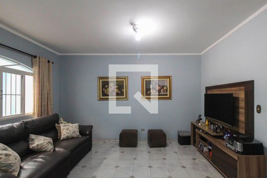 Sala de casa à venda com 4 quartos, 206m² em Vila Cleonice, São Paulo