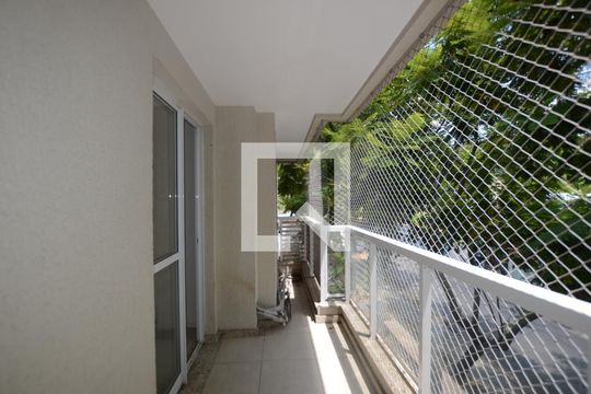 Varanda da Sala de apartamento para alugar com 4 quartos, 140m² em Campo Grande, Rio de Janeiro