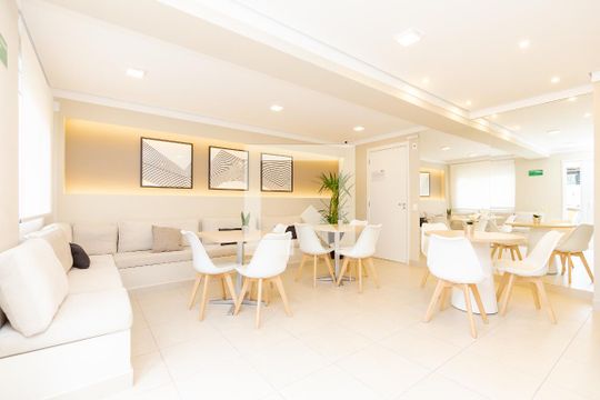 Área comum de apartamento para alugar com 1 quarto, 27m² em Jardim Mirante, São Paulo